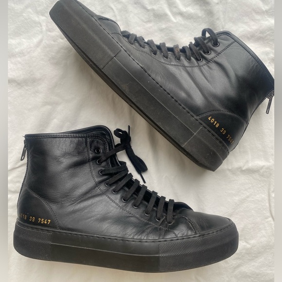 Woman by Common Projects Tournament High Sneakers - Picture 3 of 6